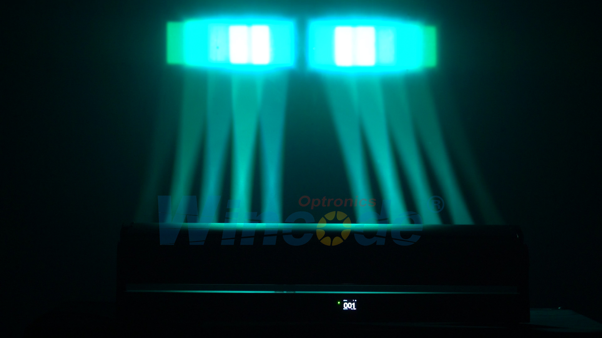 Barre lumineuse mobile &agrave; zoom pixel 12 &times; 40 W