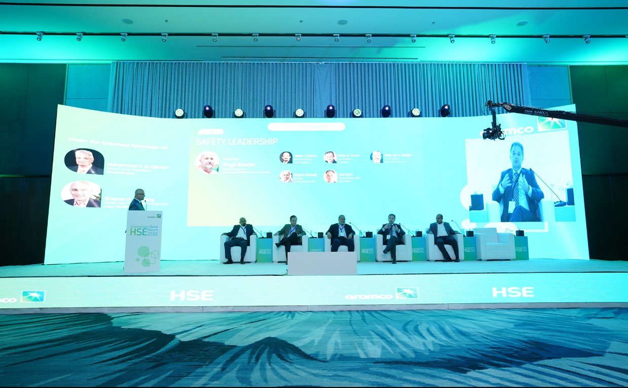 Wincode Optronics Stage Lights Performance au Downstream Global HSE Forum 2022