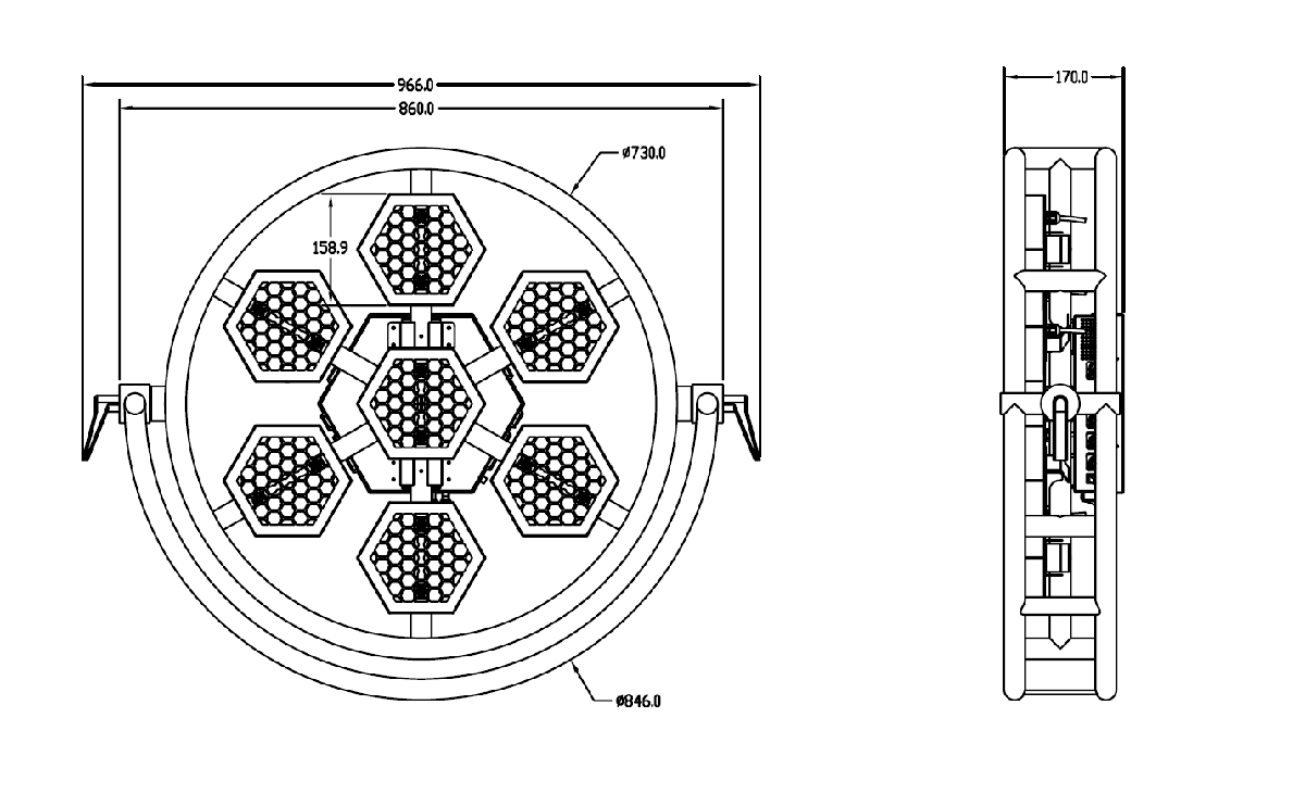 Lumi&egrave;re stroboscopique r&eacute;tro