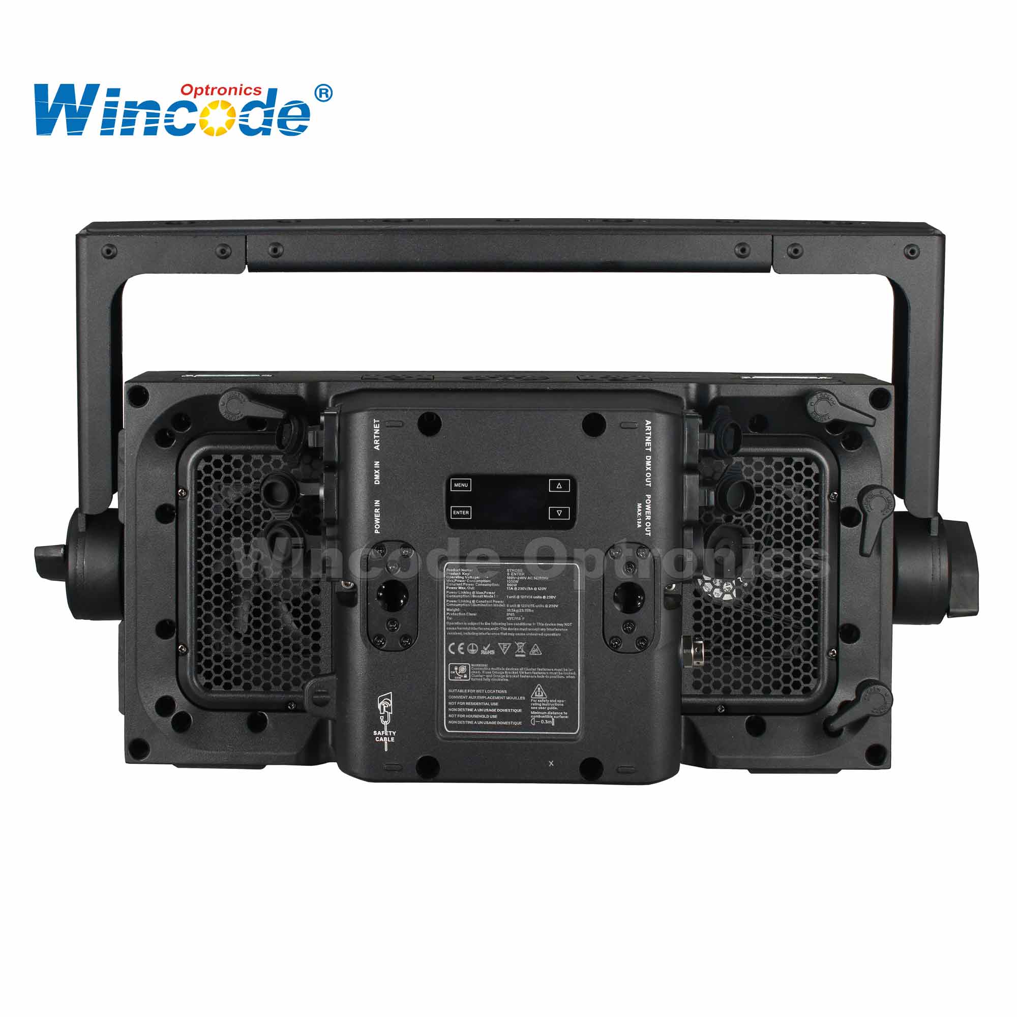 Lumière stroboscopique LED Fusion S2 : stroboscope étanche haute puissance 700 W IP65 pour éclairage de scène professionnel