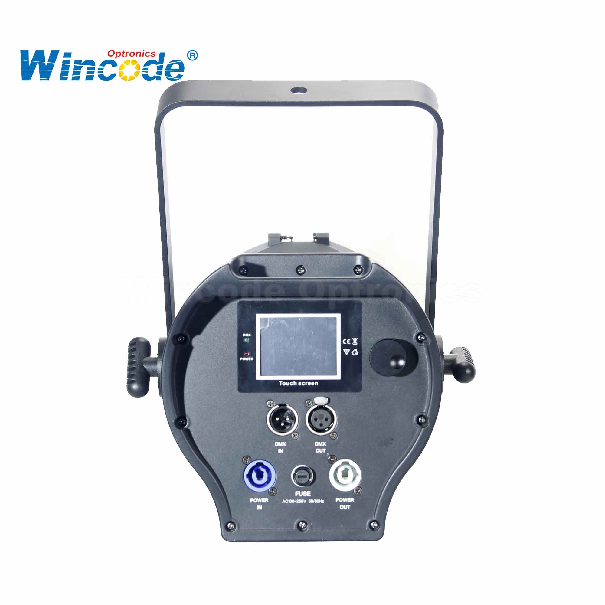 600W Bi-Color LED Fresnel Spotlight, chaud et frais blanc, élevé CRI ristA95, 2700K-6500K, DMX512 / RDM, Zoom automatique 15 ° -55 ° pour le studio et le théâtre