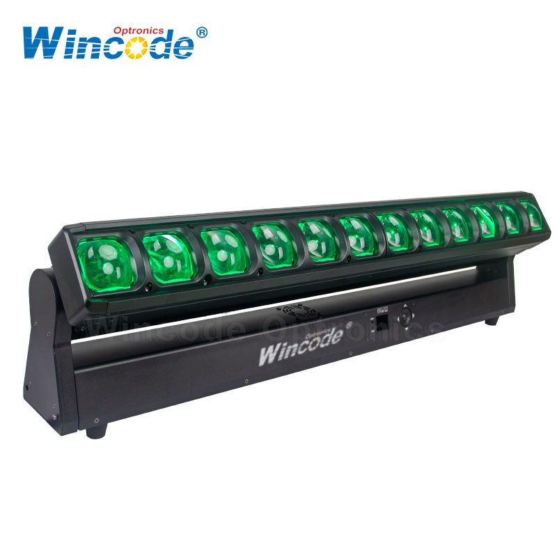 Tetra Bar 12 × 60W LED Pixel Moving Zoom Bar avec inclinaison motorisée 
