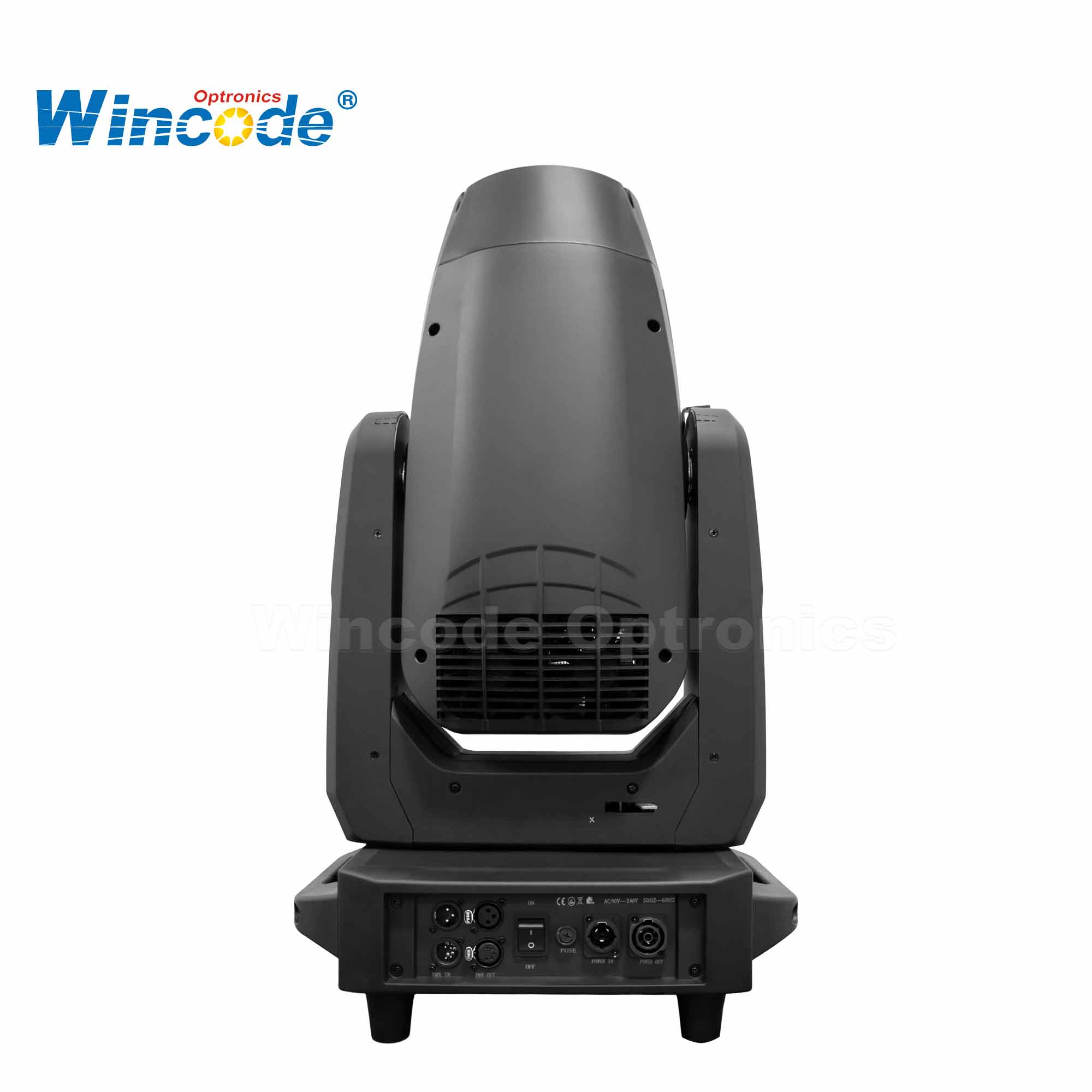 Mini lampe à tête mobile LED BSWF 600 W | Zoom sur le cadrage CMJ CTO