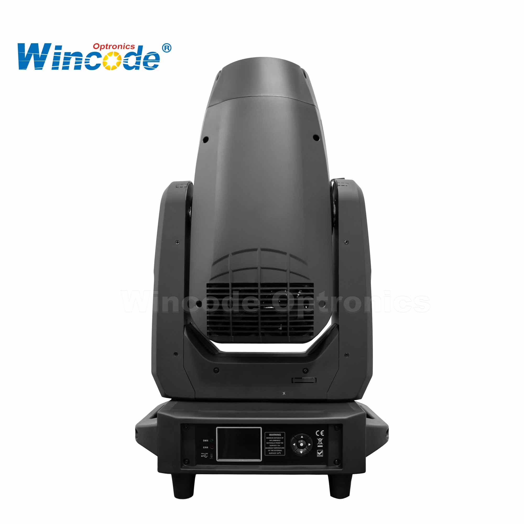 Mini lampe à tête mobile LED BSWF 600 W | Zoom sur le cadrage CMJ CTO