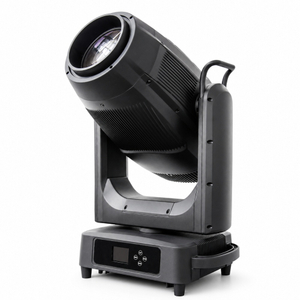 Lampe à tête mobile à cadre LED d'extérieur IP66 700W / 1000W | Zoom 4,8°-50° | Encadrement à 4 lames