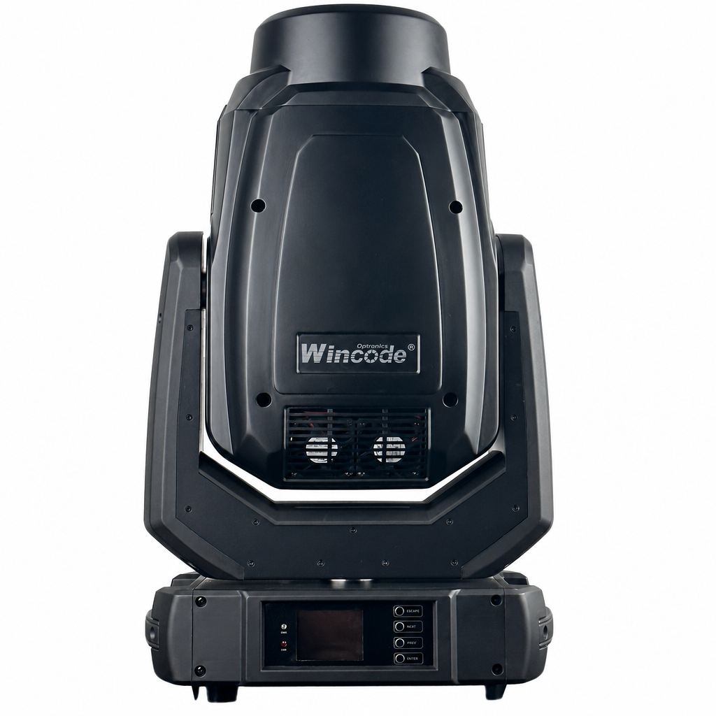 Wincode ApexPointe 420 – Lampe à tête mobile hybride 3 en 1 Beam Spot Wash de 420 W | Zoom de 3,2° à 42,6°